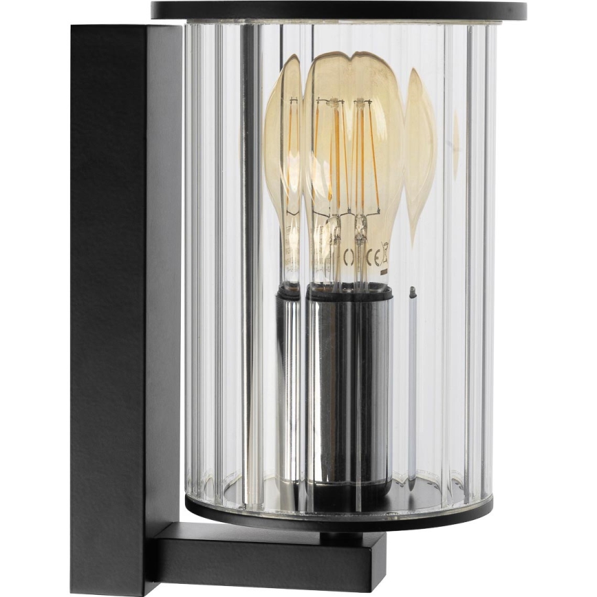 Argon 8748 - Vonkajšie nástenné svietidlo NORFOLK 1xE27/15W/230V IP44 čierna