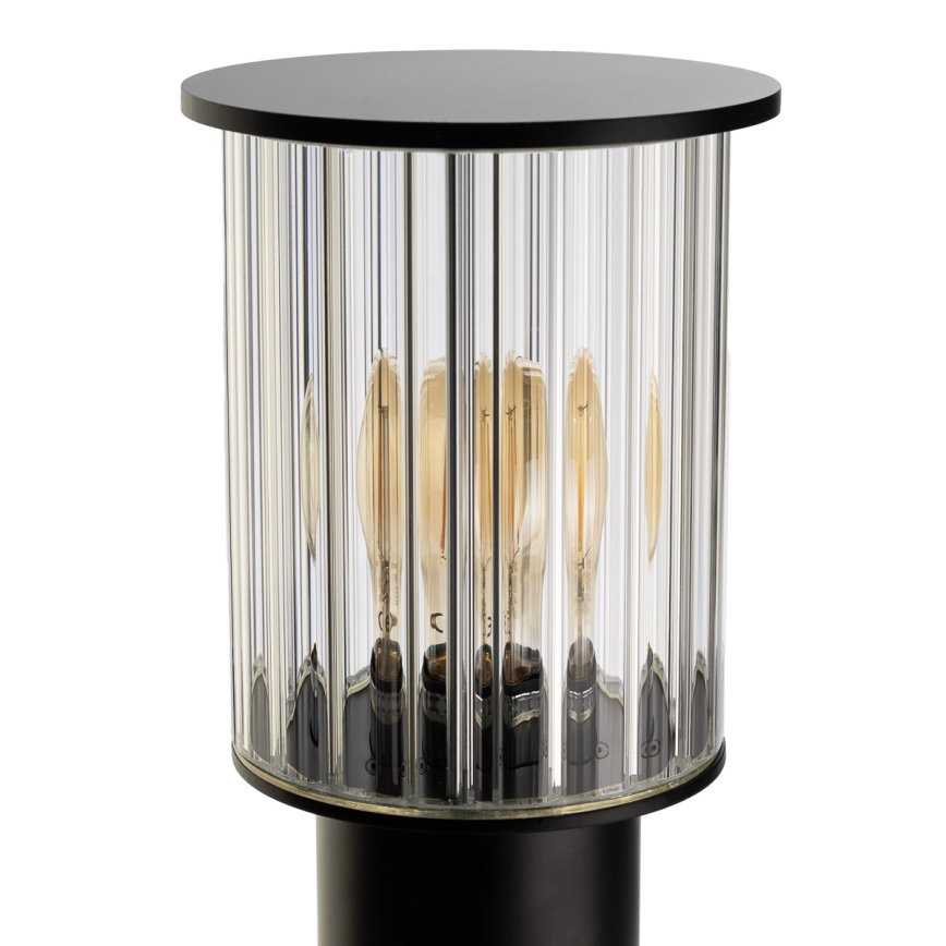 Argon 8749 - Vonkajšia lampa NORFOLK 1xE27/15W/230V IP44 52cm čierna