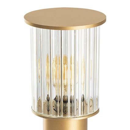 Argon 8753 - Vonkajšia lampa NORFOLK 1xE27/15W/230V IP44 52cm zlatá