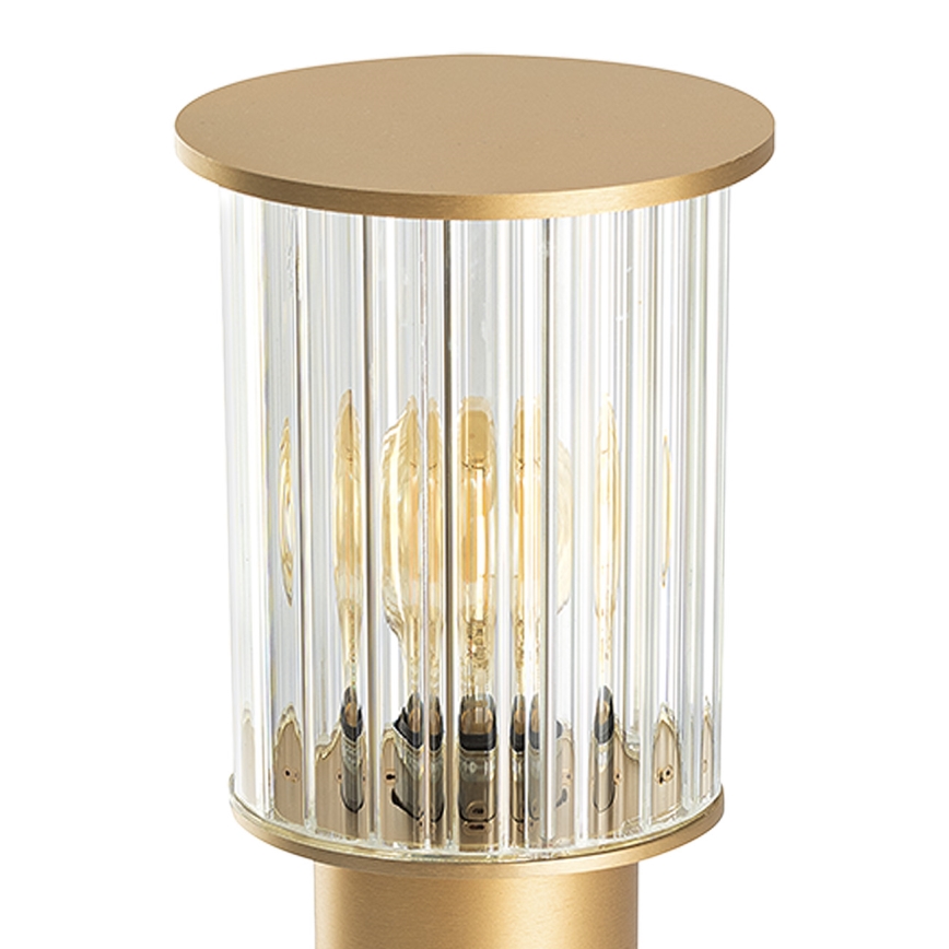 Argon 8753 - Vonkajšia lampa NORFOLK 1xE27/15W/230V IP44 52cm zlatá