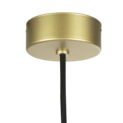 Argon 8755 - Vonkajší luster na lanku NORFOLK 1xE27/15W/230V IP44 zlatá