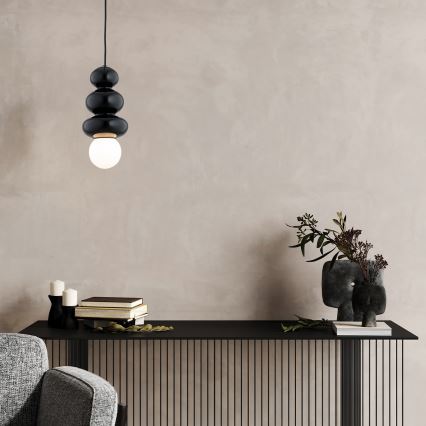 Argon 8788 - Kúpeľňový luster na lanku ORLANDO PLUS 1xG9/6W/230V IP44 čierna