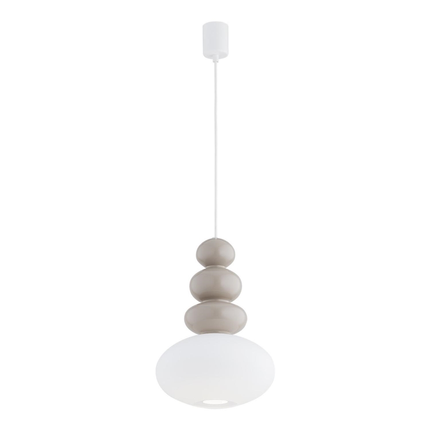 Argon 8819 - Luster na lanku DIEGO 1xGU10/5W/230V biela/šedá