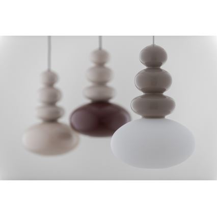 Argon 8819 - Luster na lanku DIEGO 1xGU10/5W/230V biela/šedá