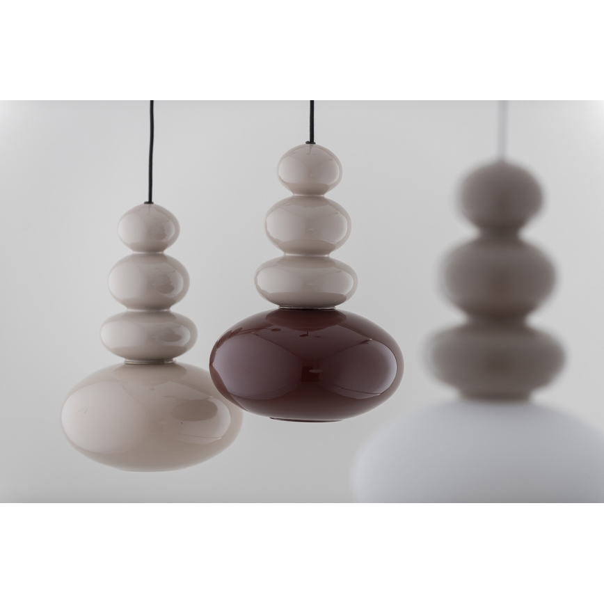 Argon 8820 - Luster na lanku DIEGO 1xGU10/5W/230V hnedá/šedá