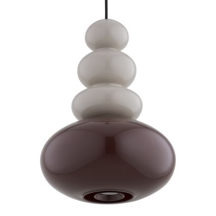 Argon 8820 - Luster na lanku DIEGO 1xGU10/5W/230V hnedá/šedá