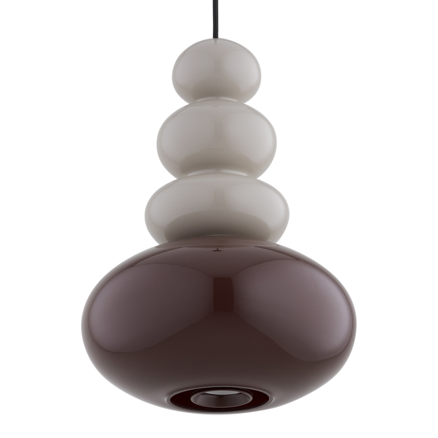 Argon 8820 - Luster na lanku DIEGO 1xGU10/5W/230V hnedá/šedá