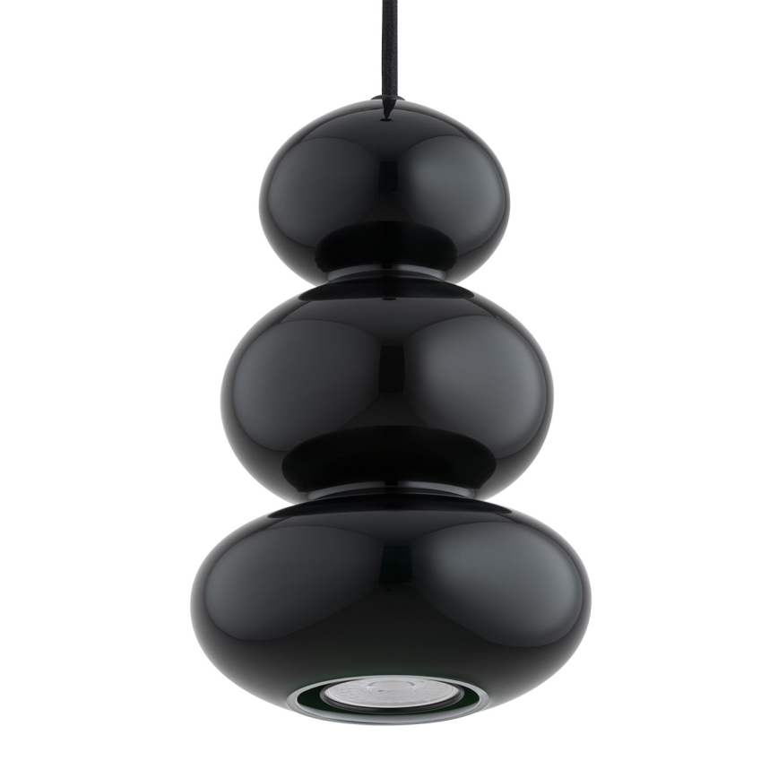 Argon 8827 - Luster na lanku ORLANDO 1xGU10/5W/230V čierna