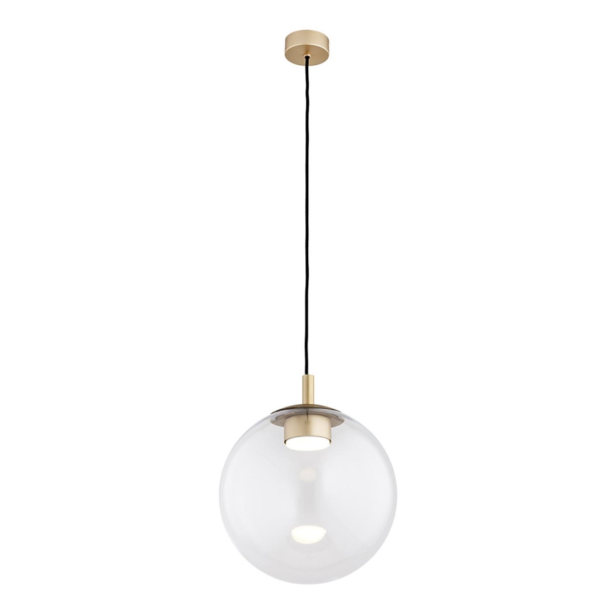 Argon 8828 - Luster na lanku SACRAMENTO 1xGX53/8W/230V číra/zlatá