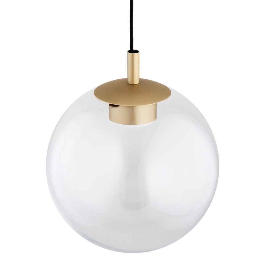 Argon 8828 - Luster na lanku SACRAMENTO 1xGX53/8W/230V číra/zlatá