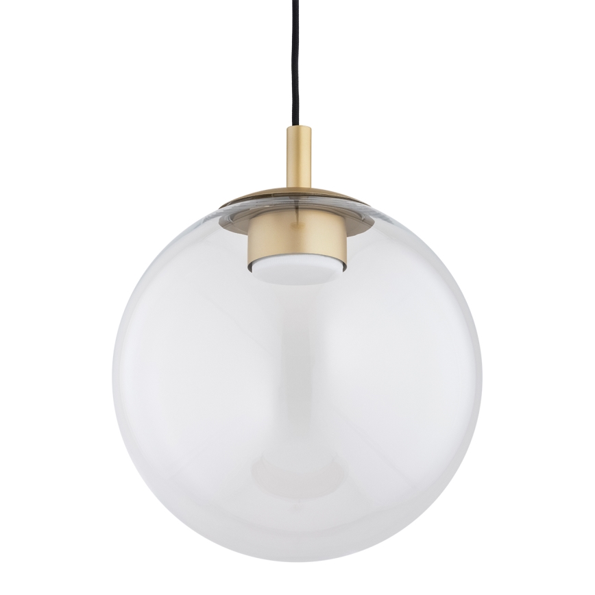 Argon 8828 - Luster na lanku SACRAMENTO 1xGX53/8W/230V číra/zlatá