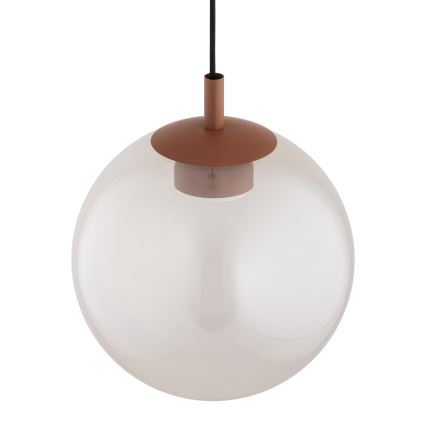 Argon 8829 - Luster na lanku SACRAMENTO 1xGX53/8W/230V číra/hnedá