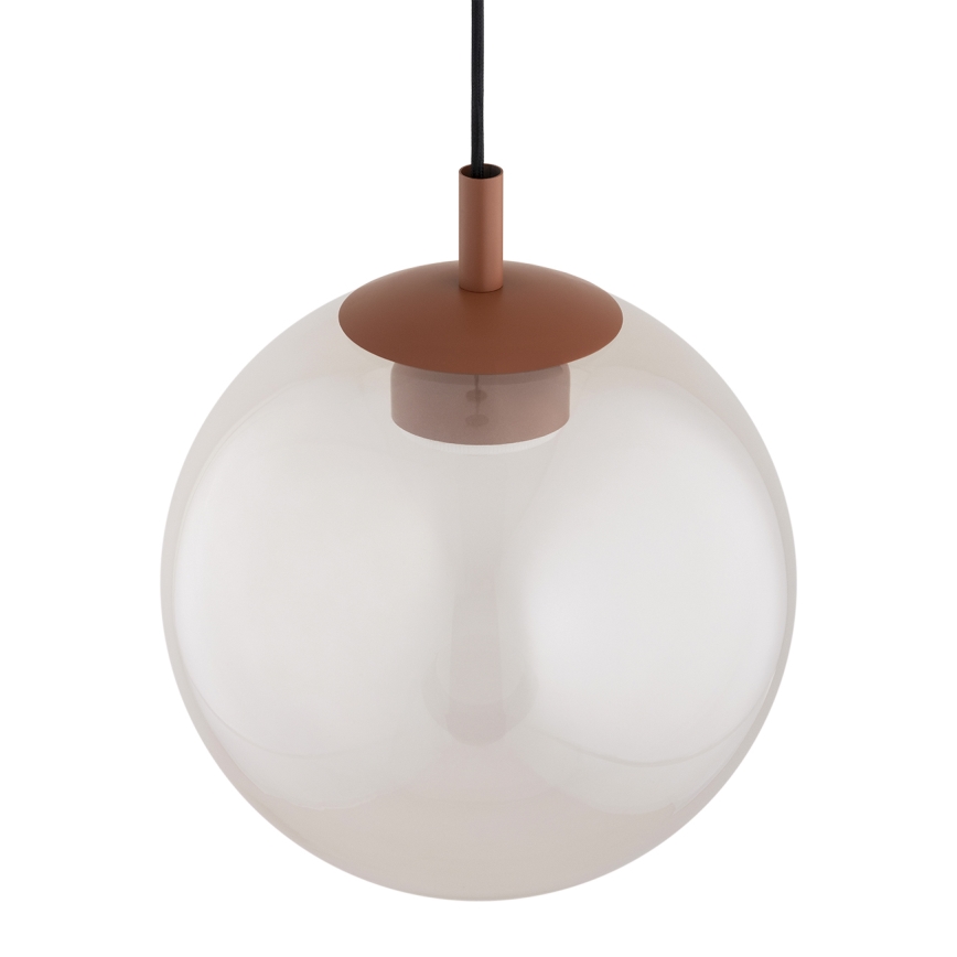 Argon 8829 - Luster na lanku SACRAMENTO 1xGX53/8W/230V číra/hnedá