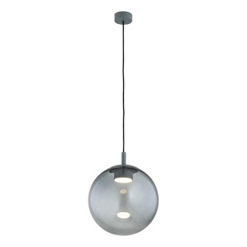 Argon 8830 - Luster na lanku SACRAMENTO 1xGX53/8W/230V zelená/dymová