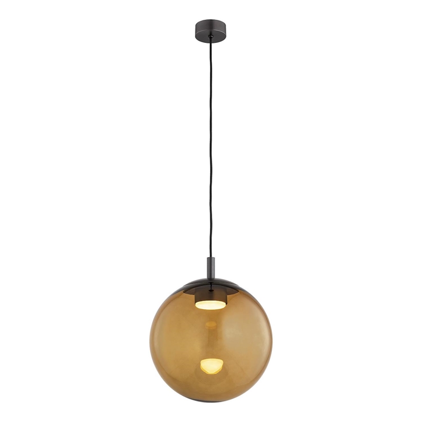 Argon 8831 - Luster na lanku SACRAMENTO 1xGX53/8W/230V hnedá/dymová