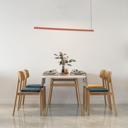 Argon 8834 - LED Luster na lanku MIAMI LED/37W/230V 3000K hnedá