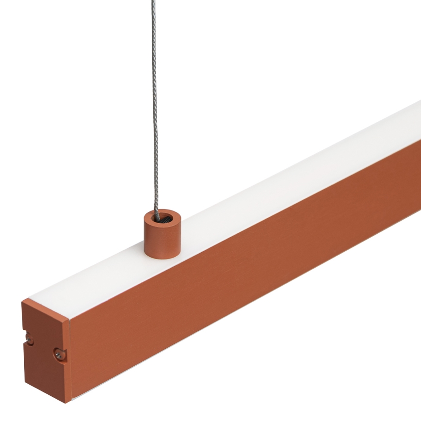 Argon 8834 - LED Luster na lanku MIAMI LED/37W/230V 3000K hnedá