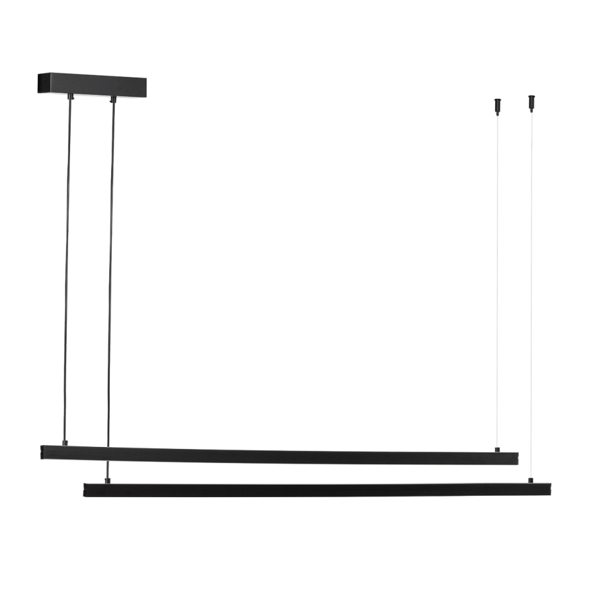 Argon 8838 - LED Luster na lanku MIAMI LED/74W/230V 3000K čierna