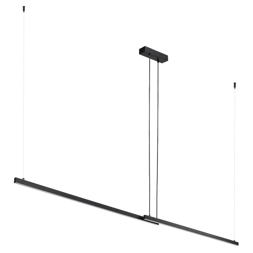 Argon 8838 - LED Luster na lanku MIAMI LED/74W/230V 3000K čierna