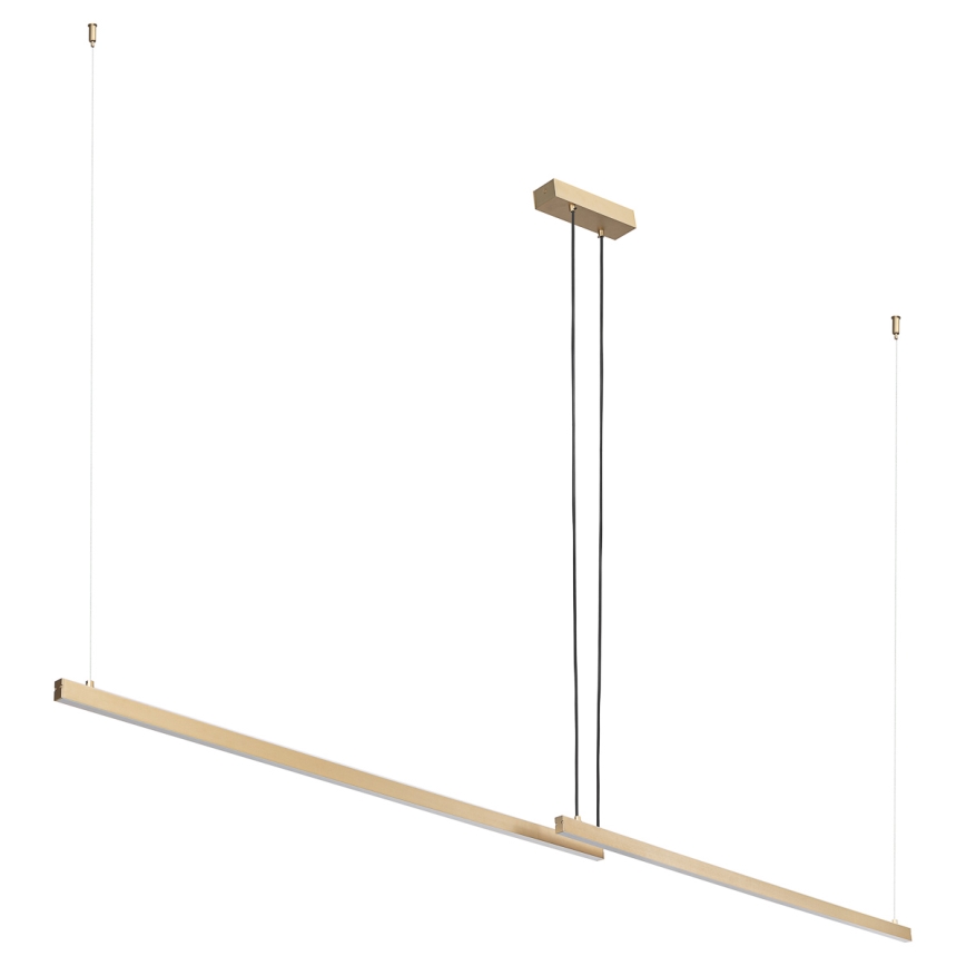 Argon 8839 - LED Luster na lanku MIAMI LED/74W/230V 3000K zlatá