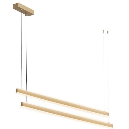 Argon 8839 - LED Luster na lanku MIAMI LED/74W/230V 3000K zlatá
