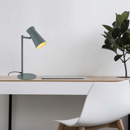 Argon 8872 - Stolná lampa LORD 1xE14/7W/230V sivá