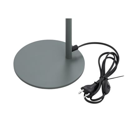 Argon 8872 - Stolná lampa LORD 1xE14/7W/230V sivá