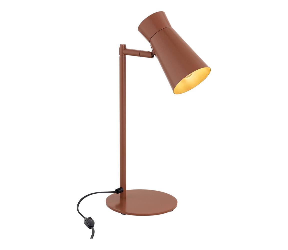 Argon 8873 - Stolová lampa LORD 1xE14/7W/230V terakotová 8873