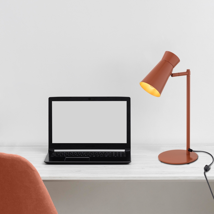 Argon 8873 - Stolová lampa LORD 1xE14/7W/230V terakotová