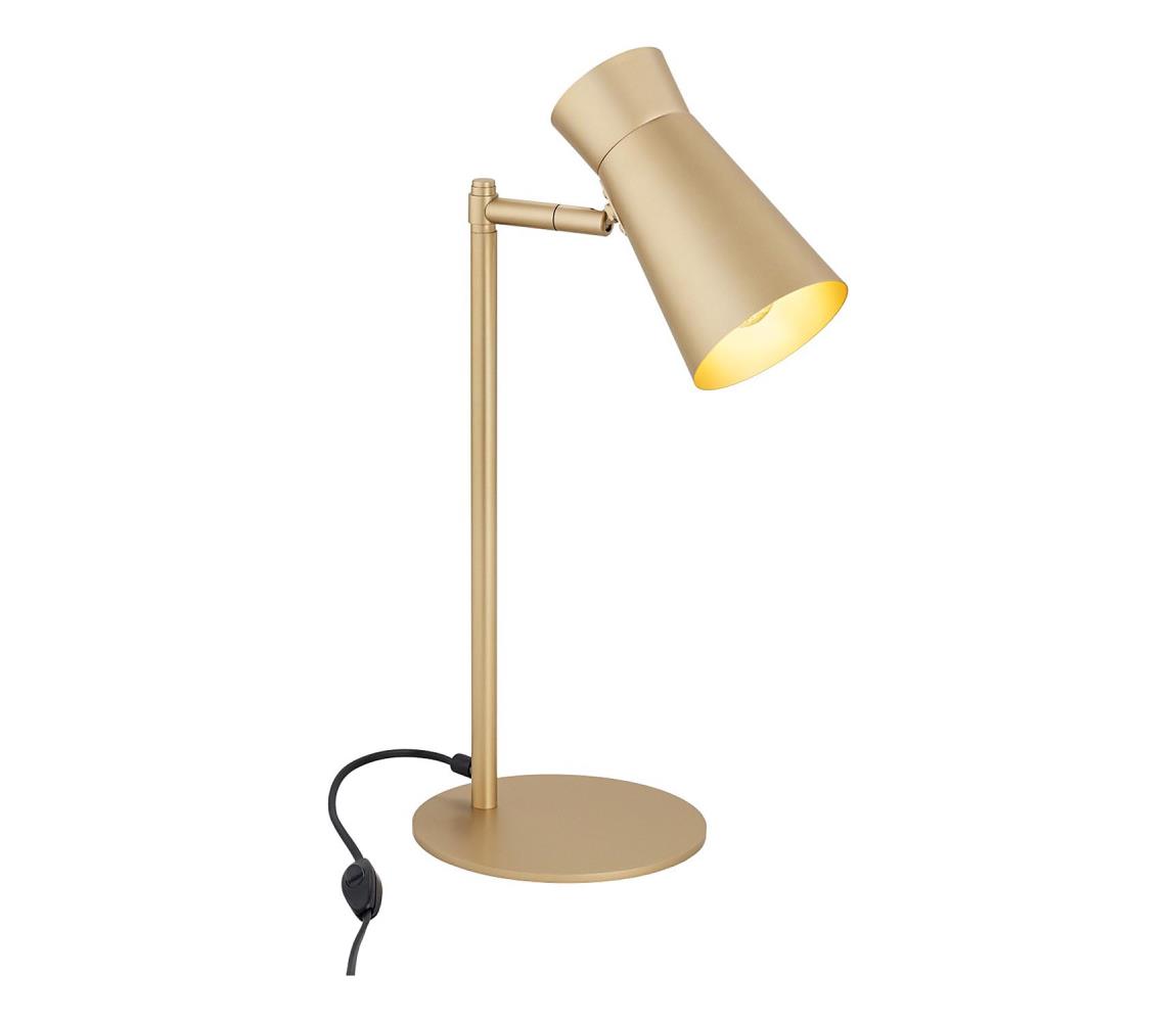Argon 8874 - Stolná lampa LORD 1xE14/7W/230V zlatá 8874