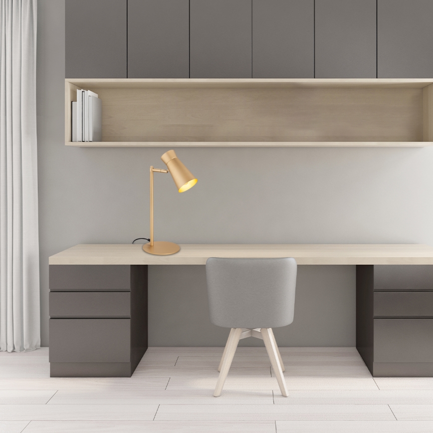 Argon 8874 - Stolná lampa LORD 1xE14/7W/230V zlatá