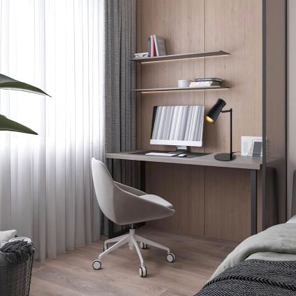 Argon 8875 - Stolová lampa LORD 1xE14/7W/230V čierna