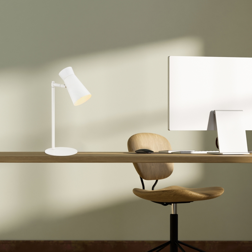 Argon 8876 - Stolová lampa LORD 1xE14/7W/230V biela