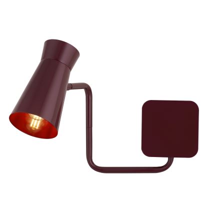 Argon 8881 - Nástenné svietidlo LORD 1xE14/7W/230V vínové