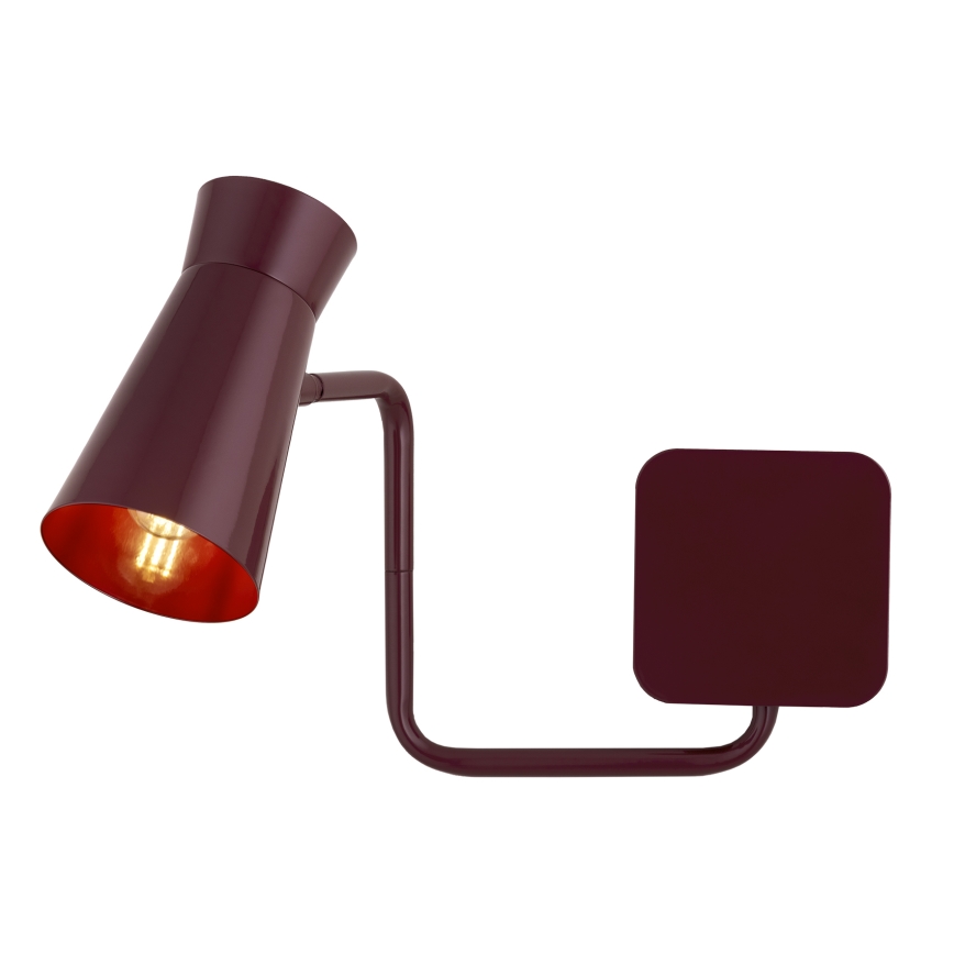 Argon 8881 - Nástenné svietidlo LORD 1xE14/7W/230V vínové