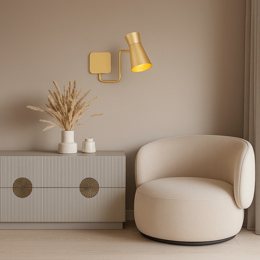 Argon 8884 - Nástenné svietidlo LORD 1xE14/7W/230V zlaté