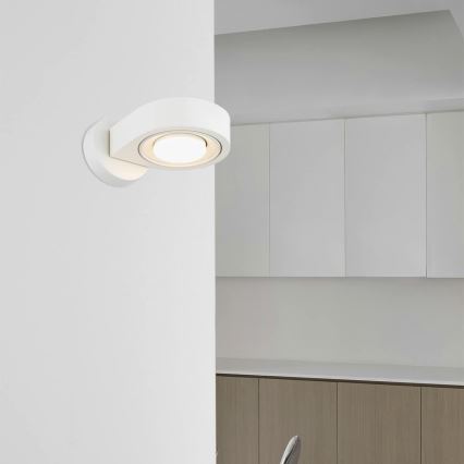 Argon 8897 - Nástenné svietidlo LOTUS 1xGX53/12W/230V biele