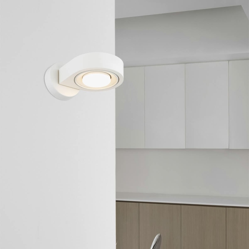 Argon 8897 - Nástenné svietidlo LOTUS 1xGX53/12W/230V biele