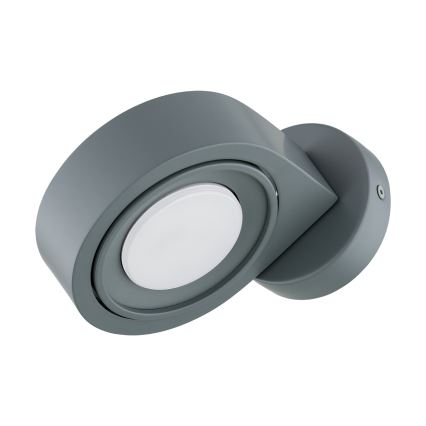 Argon 8898 - Nástenné svietidlo LOTUS 1xGX53/12W/230V sivá