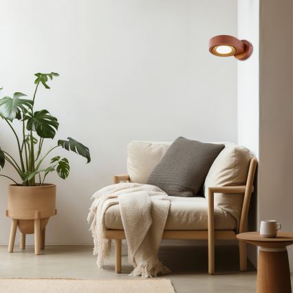 Argon 8902 - Nástenné svietidlo LOTUS 1xGX53/12W/230V terakotové