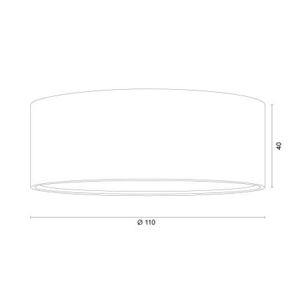 Argon 8903 - Stropné svietidlo ELORA 1xGX53/7W/230V, priemer 11 cm, zlaté