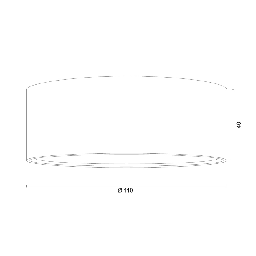 Argon 8904 - Stropné svietidlo ELORA 1xGX53/7W/230V pr. 11 cm fialové