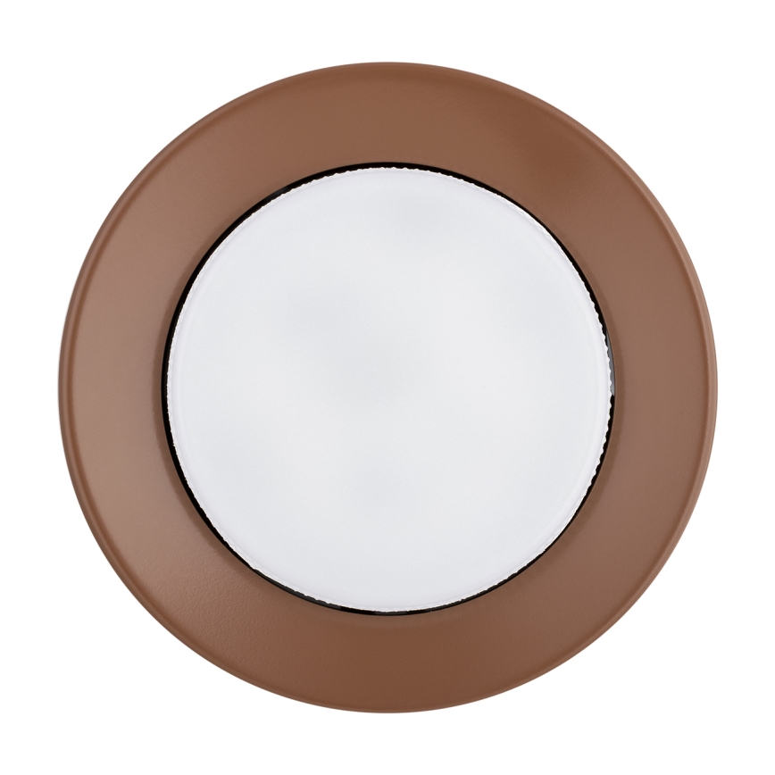 Argon 8916 - Stropné svietidlo ELORA 1xGX53/7W/230V priemer 11 cm terakotové