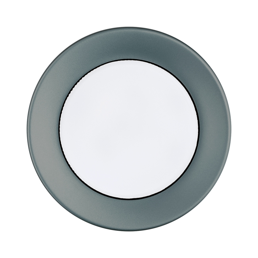 Argon 8917 - Stropné svietidlo ELORA 1xGX53/7W/230V Ø 11 cm sivé