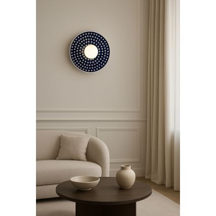 Argon 8935 - Modré nástenné svietidlo BOLL 1xG9/6W/230V