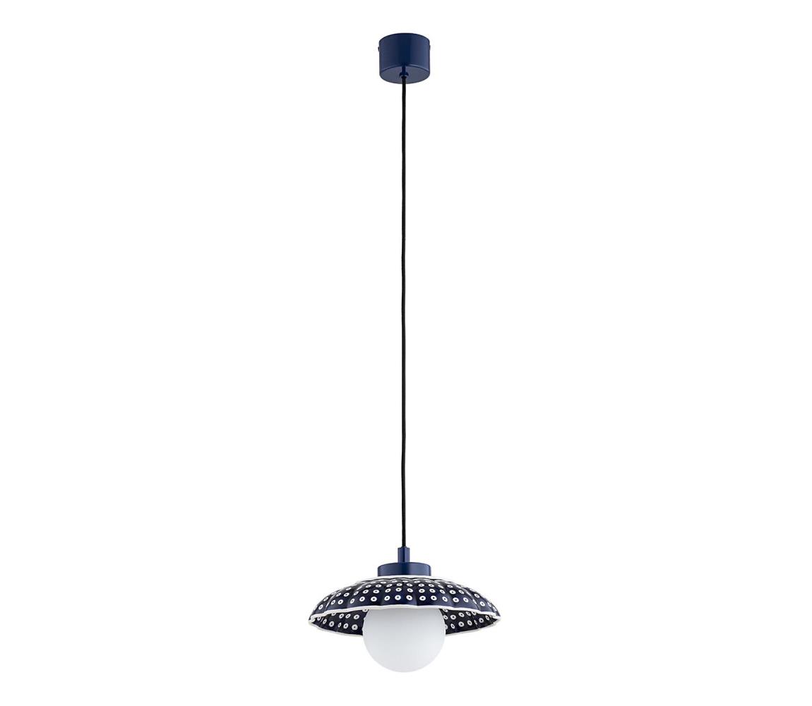 Argon 8948 - Závesné svietidlo na lanku BOLL 1xG9/6W/230V modrá 8948