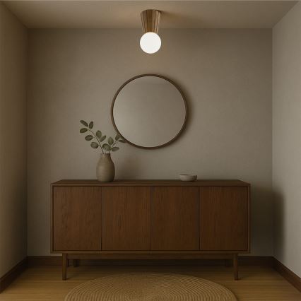 Argon 8974 - Kúpeľňové stropné svietidlo VOLANTE 1xG9/6W/230V IP44 pr. 12 cm hnedé