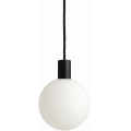 Argon 9005 - Vonkajší luster na lane ORE 1xG9/6W/230V IP44 čierna