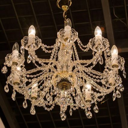 Artcrystal PAU320601010 - Luster 10xE14/40W/230V