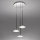 Artemide 0353030A - LED Stmievateľný luster na lanku ORSA CLUSTER LED/22W/230V 3000K